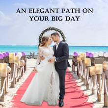 Load image into Gallery viewer, Supply Flora 50FT x 3FT Red Aisle Runner