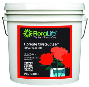 Floralife CRYSTAL CLEAR Flower Food 300 Powder, 10 lb.