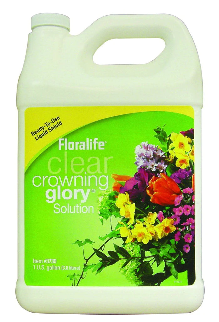 Floralife Clear Crowning Glory Solution, 1 gal