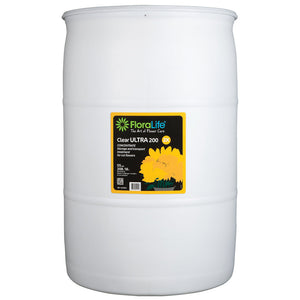 Floralife Clear Ultra 200 storage & transport concentrate, 55 gal