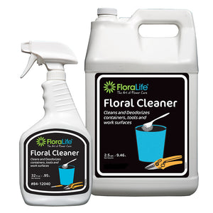 Floralife Floral Cleaner 2.5 gal w/empty 32 oz bottle