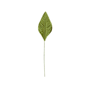 Corsage Leaf, Moss Green 3"