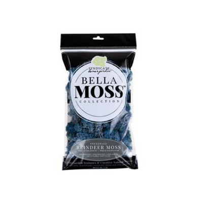 Bella Moss Lavender Blue Reindeer Moss 80 Cubic Inch Bag